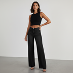 Olivia | High Waisted Wide Leg Jeans Women