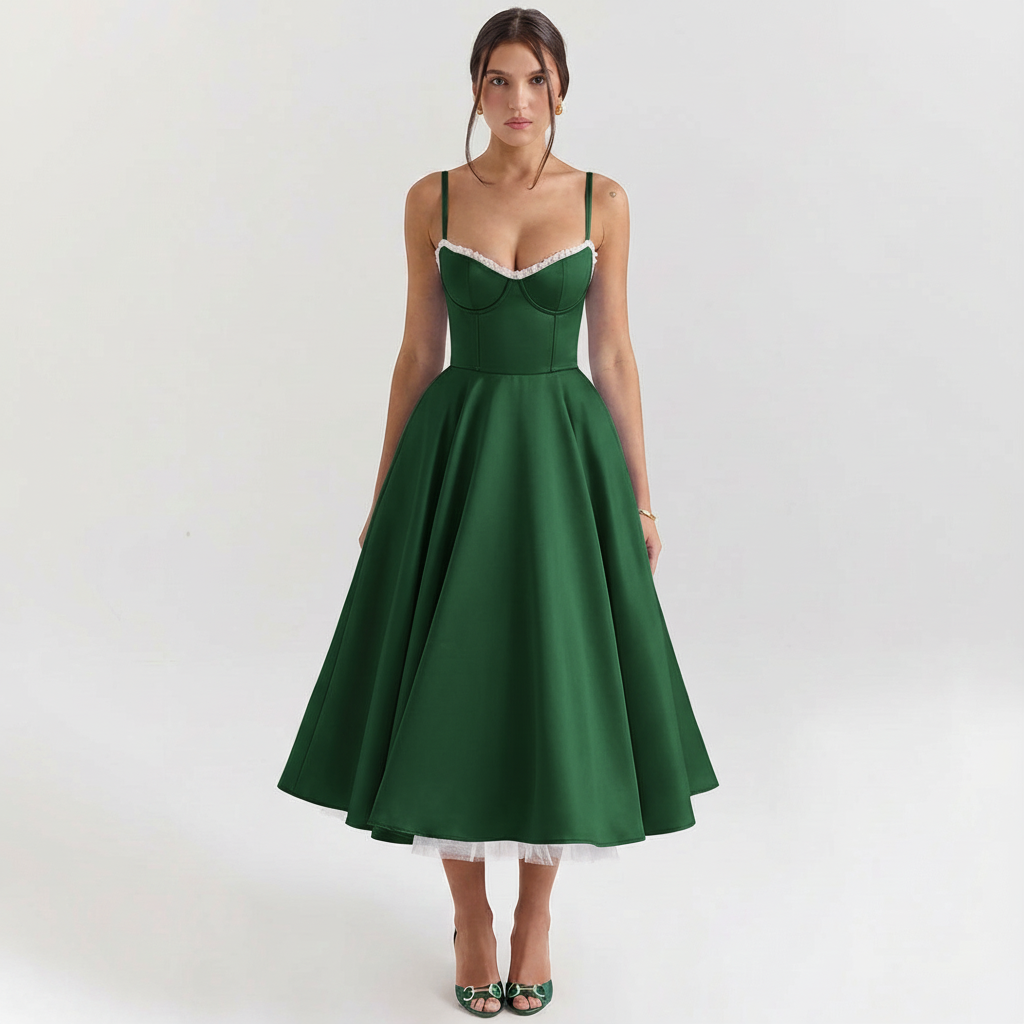 Emily | Sleeveless Midi Dress
