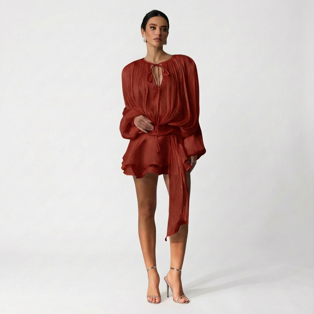 Sophia | Stylish Womens Dress with Pleated Design