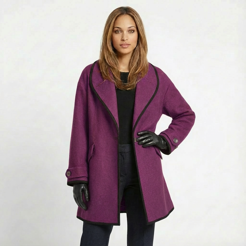 Juliet | Long Wool Coat Women with Chic Design