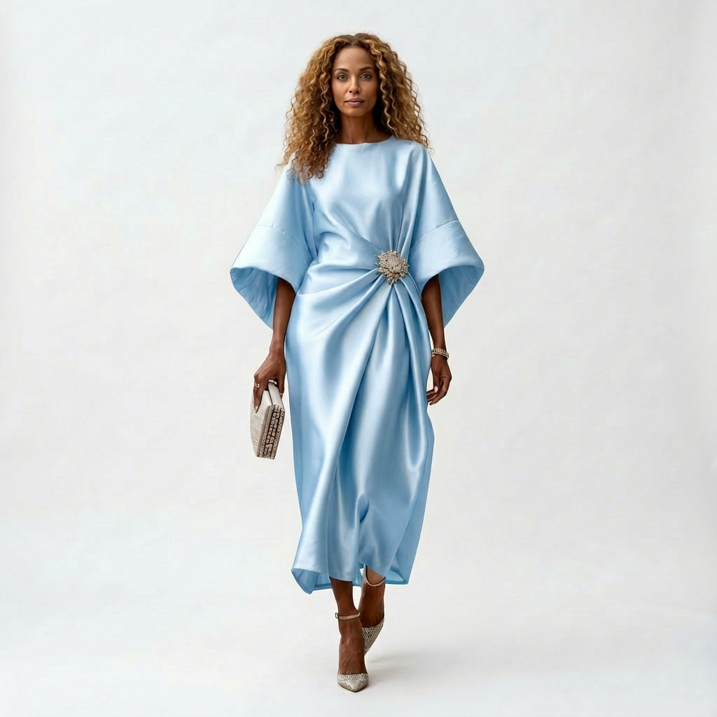 Amelia | Elegant Maxi Dress with Sleeves