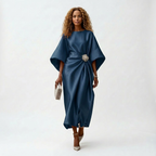 Amelia | Elegantes Maxikleid mit Ärmeln