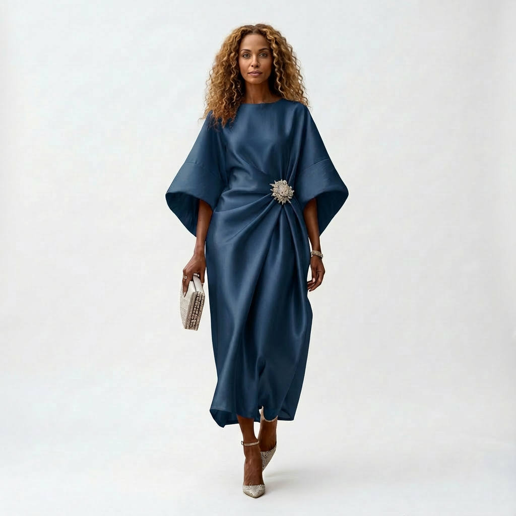 Amelia | Elegant Maxi Dress with Sleeves