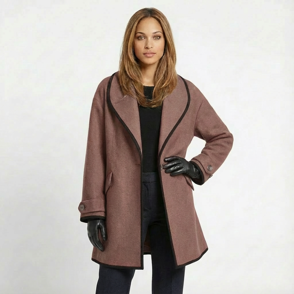 Juliet | Long Wool Coat Women with Chic Design