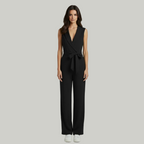 Yasmin | Wrap Front Women’s Jumpsuit with Refined Shape
