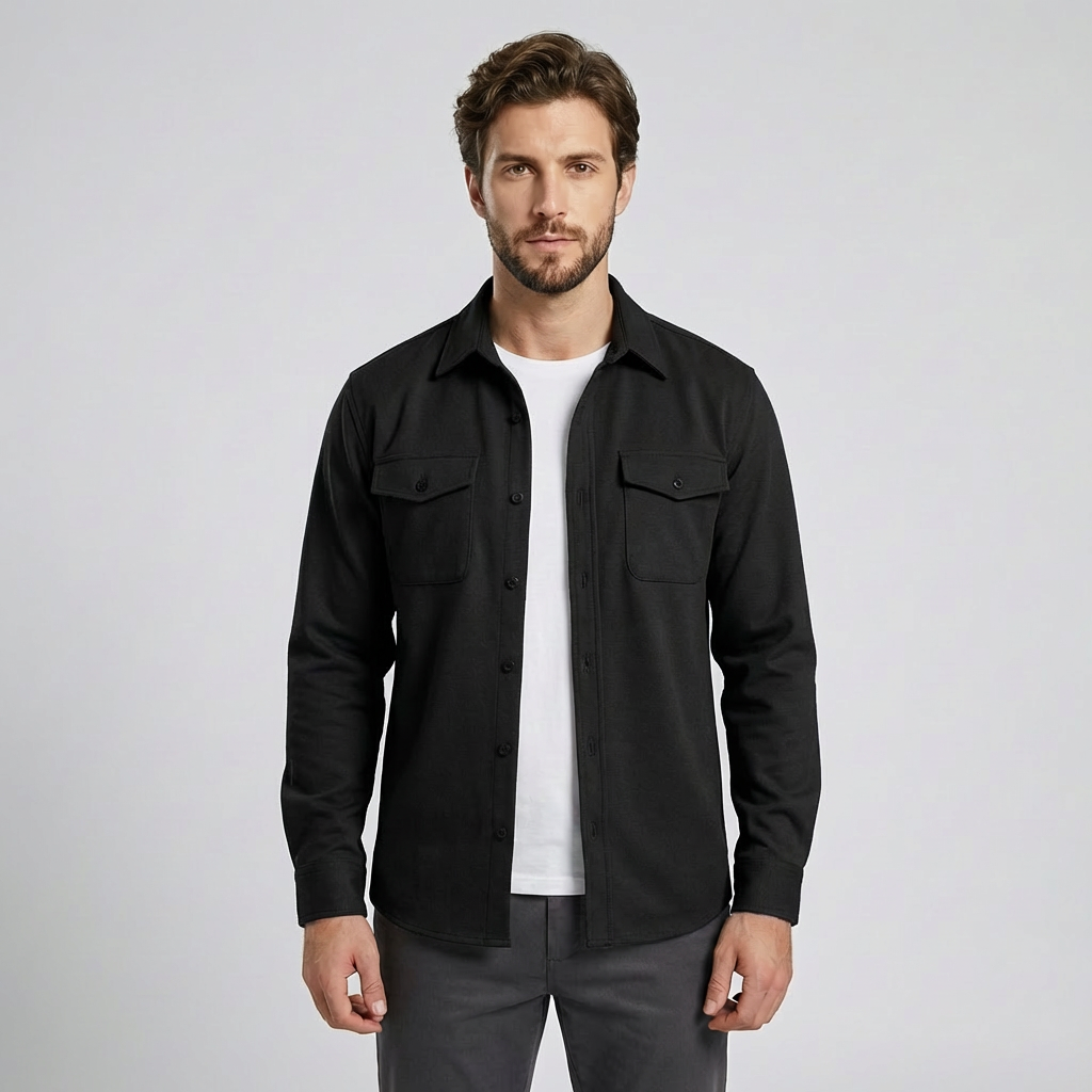 Wade | Refined Casual Men’s Shirt for Cooler Seasons