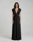 Farrah | Long Sleeve Maxi Dress for Elegant Occasions