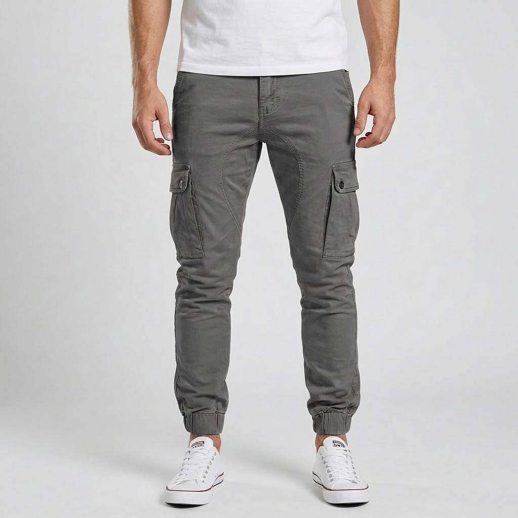 Nate | Contemporary Utility Men’s Cargo Pants for Daily Wear