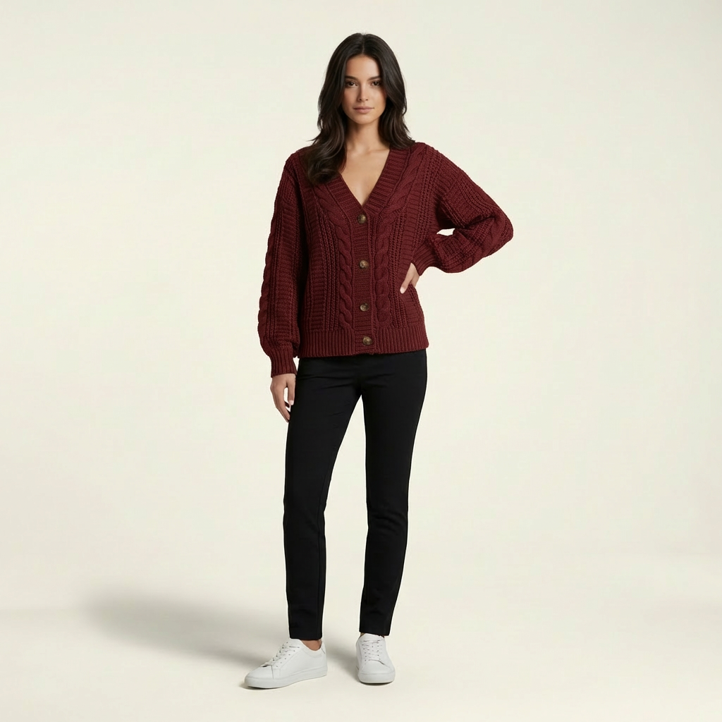 Kendra | Chunky Knit Women’s Cardigans for Cold Days