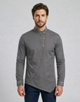 Damien | Everyday Long Sleeve Men’s Shirt for Easy Styling