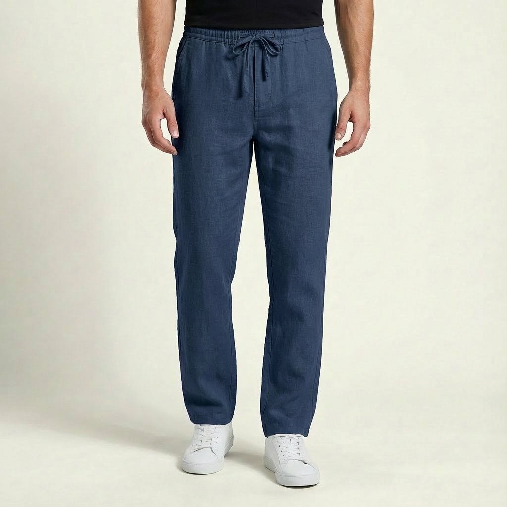 Harrison | Lightweight Linen Men’s Trouser for Summer Wear