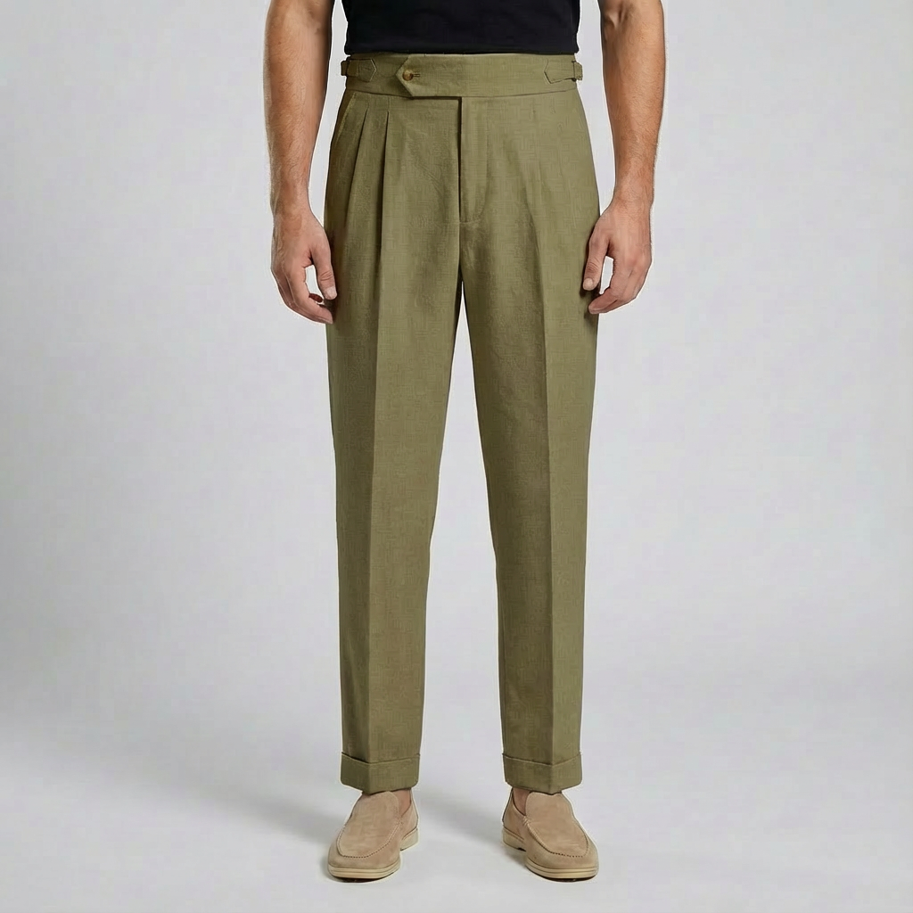 Finn | Classic Pleated Men’s Trouser with Timeless Appeal