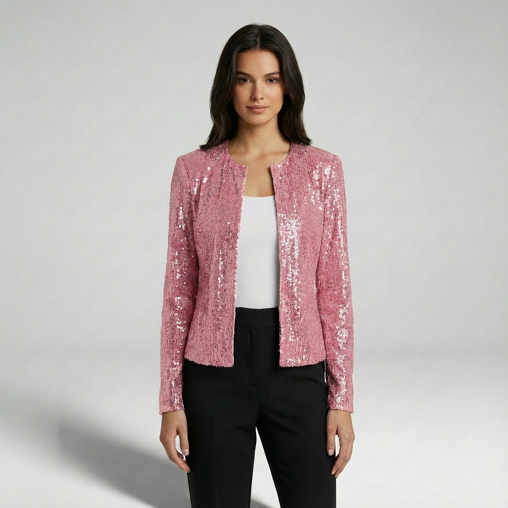 Soreya | Bomber Jacket Women with Dazzling Sequins