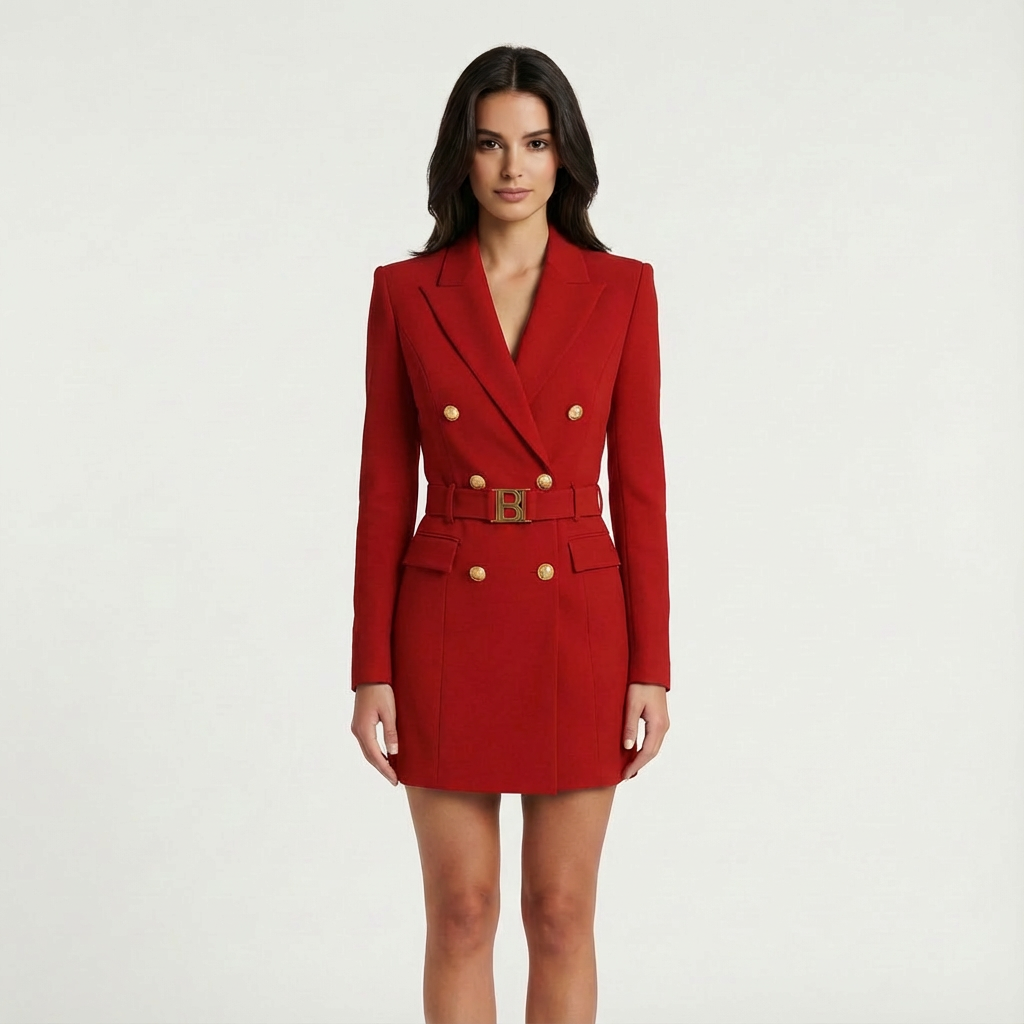 Isla | Women’s Blazers Inspired Formal Dress with Elegant Finish