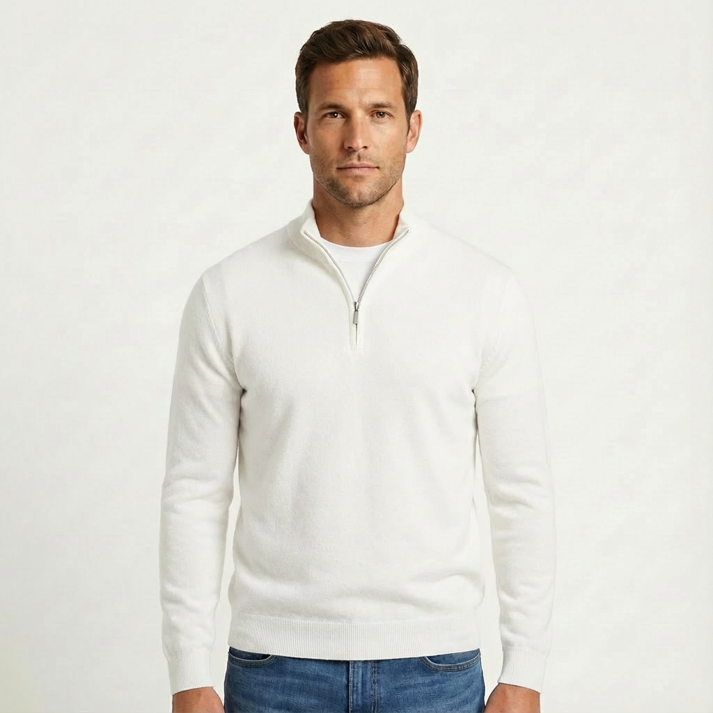 Liam | Men's Half Zip Sweater for Versatile Style