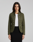 Samantha | Military Style Blazer with Unique Design