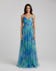 Lottie | Floral Summer Maxi Dress with Feminine Shape