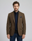 Malcolm | Classic Tweed Inspired Men’s Coat for Timeless Style