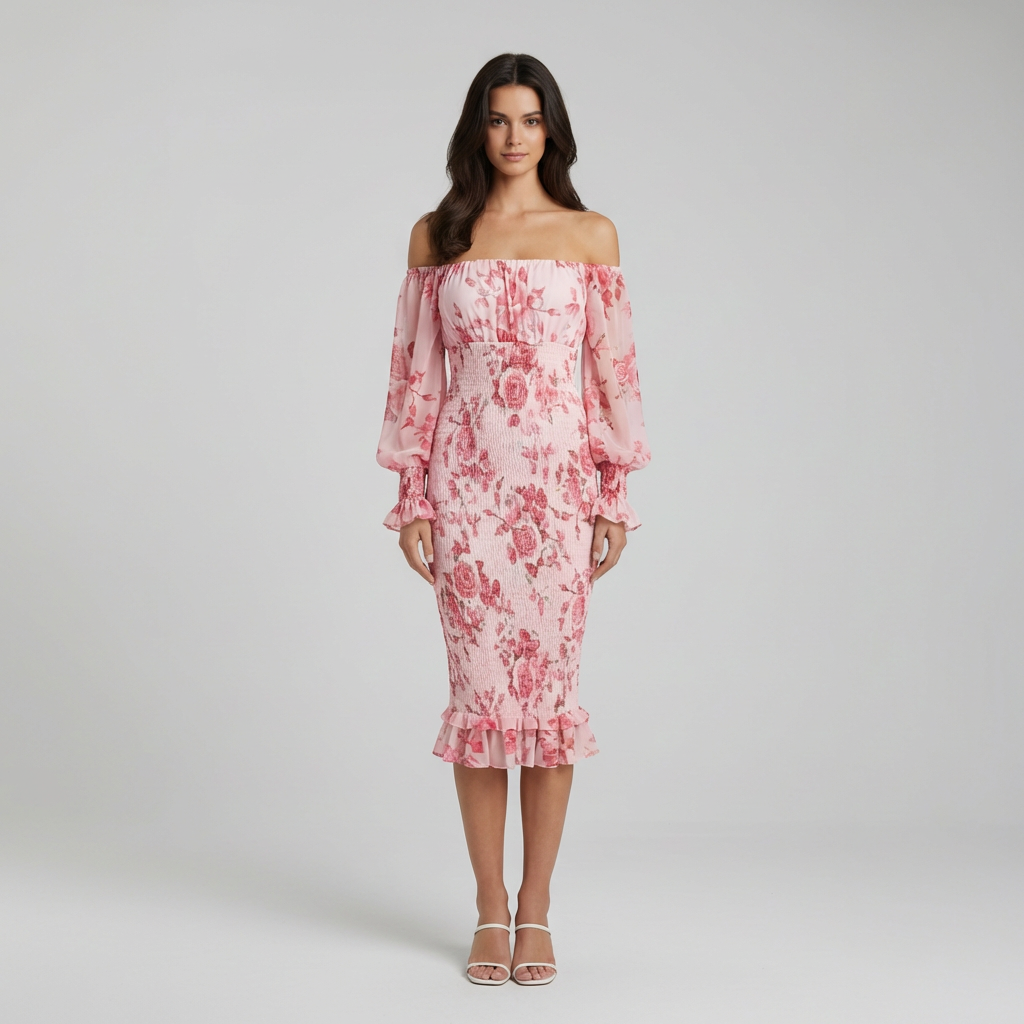 Alana | Elegantes Sommerkleid für Hochzeitsgäste zu besonderen Anlässen