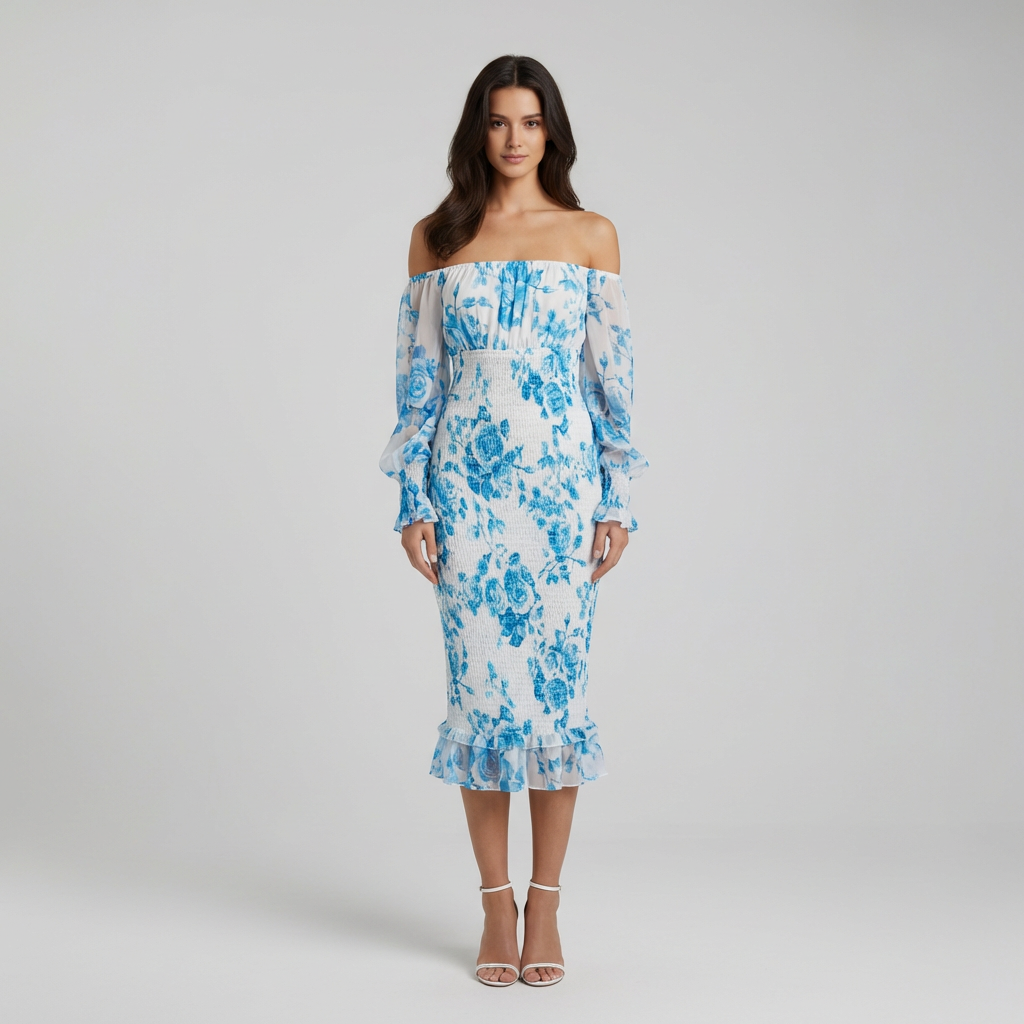 Alana | Elegantes Sommerkleid für Hochzeitsgäste zu besonderen Anlässen