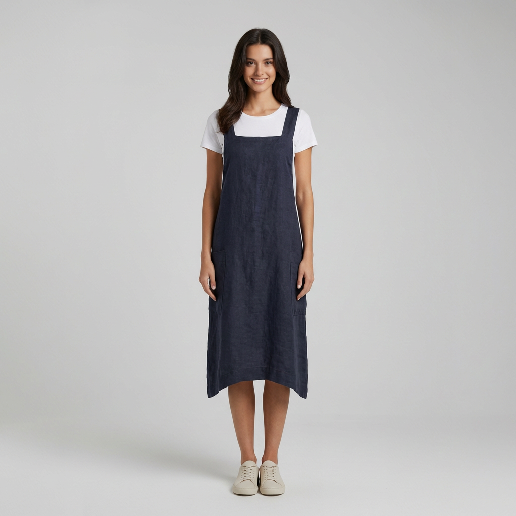 Jemima | Apron Style Casual Dresses for Comfortable Days