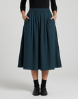 Bianca | Gingham Inspired Midi Women’s Skirt for Casual Days