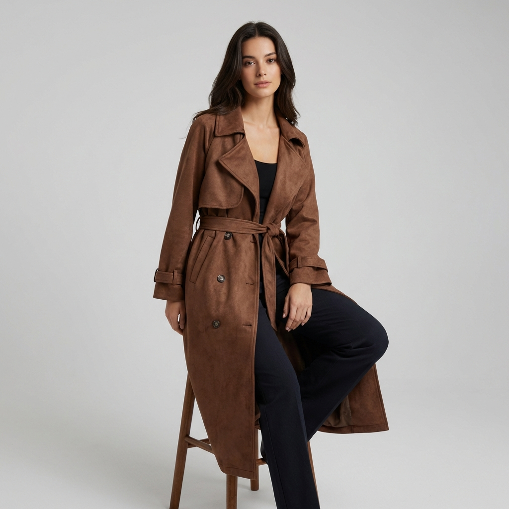 Zara | Damen-Trenchcoats mit weicher Textur für gehobene Auftritte