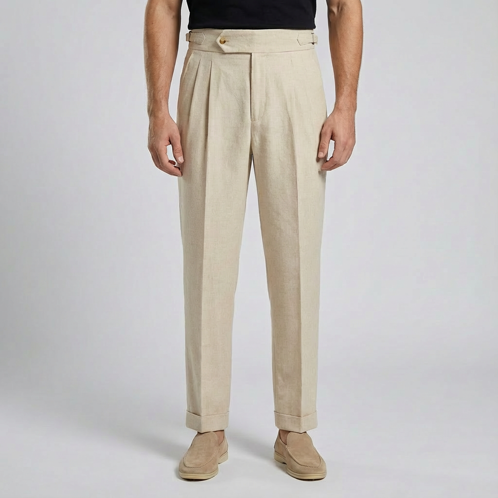 Finn | Classic Pleated Men’s Trouser with Timeless Appeal