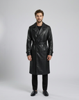Spencer | Langer Herrenmantel im Trenchcoat-Stil für moderne Kleidung