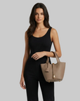 Olivia | Designer Leather Bucket Women’s Bag