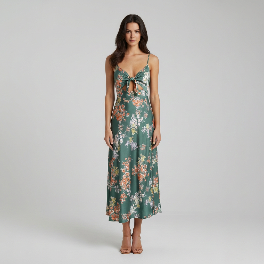 Fiona | Klassisches Sommerkleid für Damen zu Hochzeitsfeiern