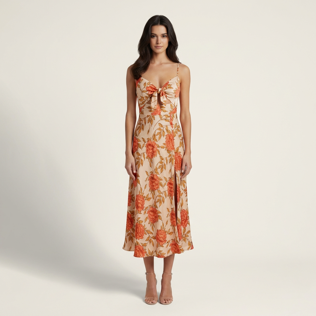 Fiona | Klassisches Sommerkleid für Damen zu Hochzeitsfeiern