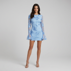 Jade | Blumiges Mini-Sommerkleid für Hochzeitsgäste