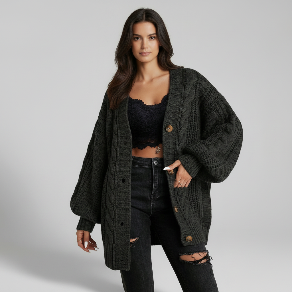 Kendra | Chunky Knit Women’s Cardigans for Cold Days