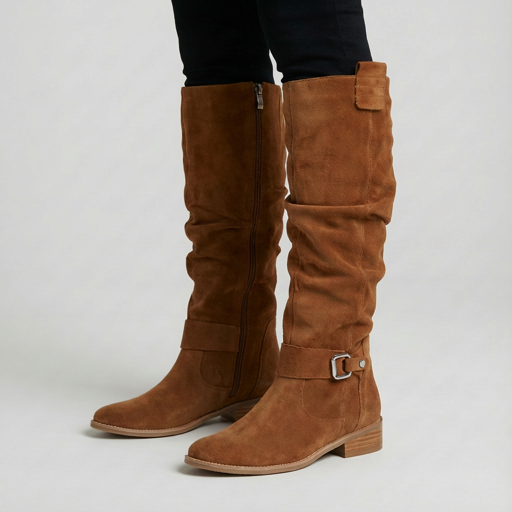 Sienna | Black Knee-High Women’s Boots
