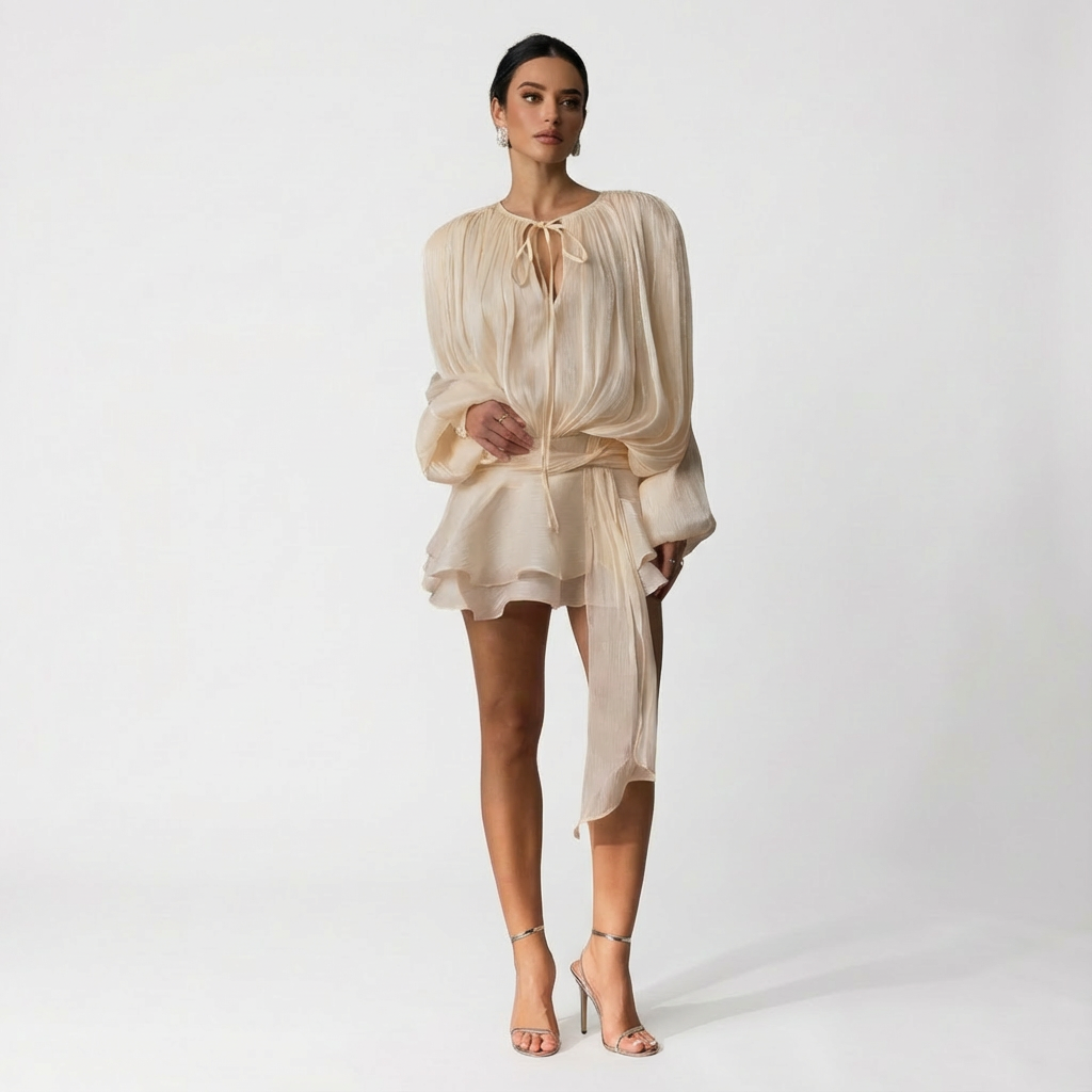 Sophia | Stylish Womens Dress with Pleated Design