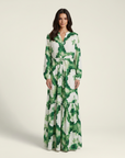 Aria | Long Sleeve Maxi Dress with Flowing Silhouette