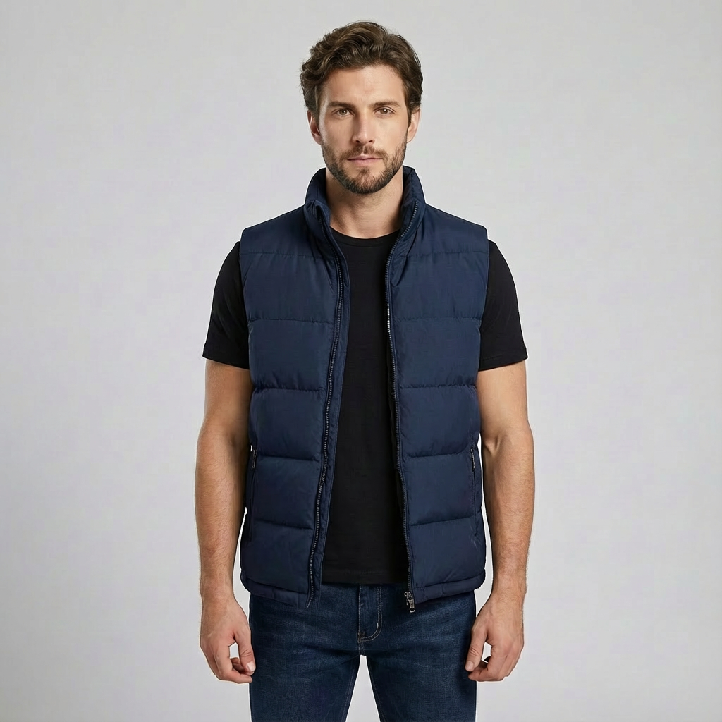 Jasper | Padded Winter Men’s Vest for Cold Conditions