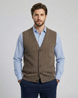 Theo | Moderner Herrenstrickweste für vielseitige Gestaltung