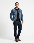 Oliver | Herren Jeansjacke mit klassischem Design