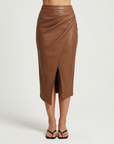 Fleur | Pleated Detail Women’s Skirt for Sophisticated Wear