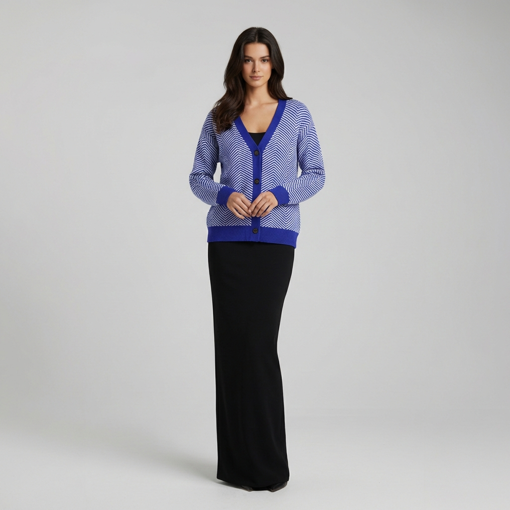 Samantha | Klassische Damenstrickjacken mit lockerem Schnitt