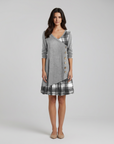 Emerson | Checked Pattern Casual Dresses for Timeless Looks