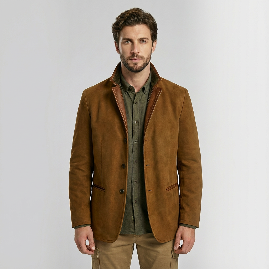 Oliver | Men’s Jacket in Leather for Autumn Style