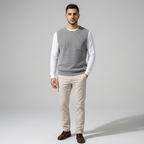 Flynn | Layer-Friendly Men’s Vest with Clean Silhouette