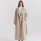 Harriet | Chic Black Trench Coat Women