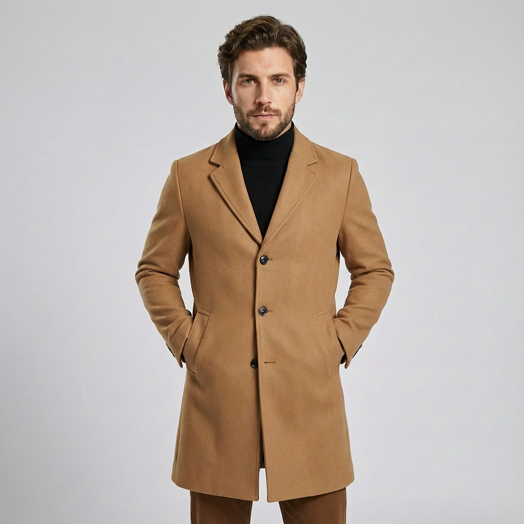 Callum | Classic Fit Men’s Coats with Clean Lines