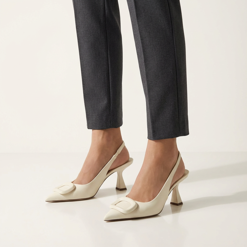 Lily | Müheloser Slingback-Stil bei Damenschuhen mit Absatz