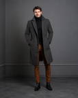 Men's Coat Long | Classic Outerwear
