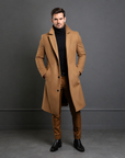 Men's Coat Long | Classic Outerwear